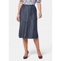 Jupe en Tencel - marine - Gr. 23 de Goldner Fashion