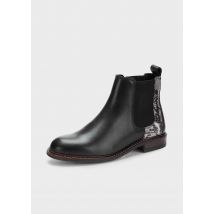 Bottines - schwarz / à motifs - Gr. 40 de Goldner Fashion