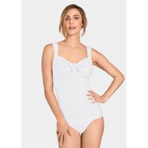 Bustier soutien-gorge gainant - blanc - Gr. 95 C de Goldner Fashion