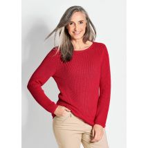 Pull en coton - rouge - Gr. 21 de Goldner Fashion