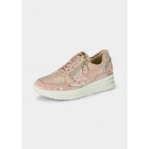 Sneakers avec voûte plantaire amovible - pêche / à motifs - Gr. 36 de Goldner Fashion