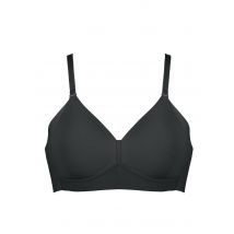 Soft-BH mit gemoldeten Cups - schwarz - Gr. 90 B von Goldner Fashion