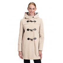 Duffle-coat doux et bien chaud - beige / chiné - Gr. 48 de Goldner Fashion