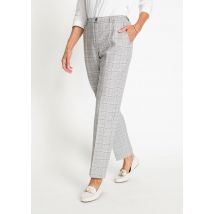 Pantalon à carreaux coupe classique - beige / à carreaux - Gr. 205 de Goldner Fashion