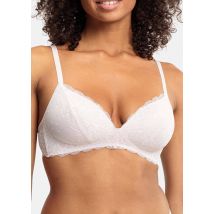 Soutien-gorge en dentelle sans armatures - crème - Gr. 100 A de Goldner Fashion