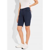 Bermudahousut active-stretch-materiaalista - tummansininen - Gr. 48 - Goldner Fashion