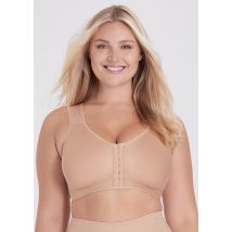 Soutien-gorge confort avec fermeture à l'avant - couleur chair - Gr. 120 B de Goldner Fashion
