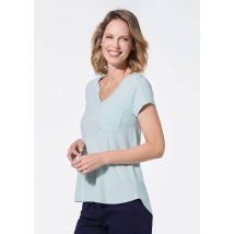 T-shirt basique - vert clair - Gr. L de Goldner Fashion