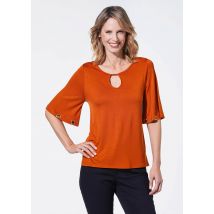 Elégant T-shirt - orange - Gr. L de Goldner Fashion