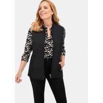 Gilet sans manches matelassé - noir - Gr. 20 de Goldner Fashion
