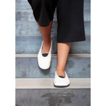 Kotitossut - kermanvalkoinen - Gr. 37 - Goldner Fashion