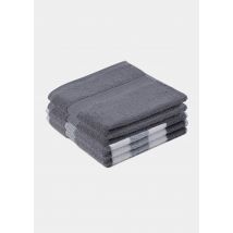 Série de linge en tissu éponge - anthracite - Gr. 2x 70 x 140 cm de Goldner Fashion
