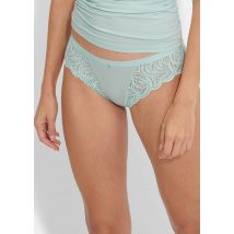 Hüftslip mit weichem Softbund - mint - Gr. 44 von Goldner Fashion