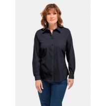 Chemisier à manches longues - marine - Gr. 20 de Goldner Fashion