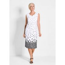 Robe imprimée - noir / blanc / à motifs - Gr. 20 de Goldner Fashion