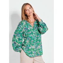 Chemisier - vert / à motifs - Gr. 24 de Goldner Fashion