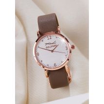 Montre à bracelet amovible - taupe / cremeweiß - Gr. Taille standard de Goldner Fashion