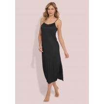 Negligé mit Spaghettiträgern - schwarz - Gr. 44 von Goldner Fashion