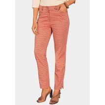 Pantalon imprimé - pêche / à motifs - Gr. 22 de Goldner Fashion
