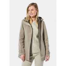 Manteau court cintré - beige - Gr. L de Goldner Fashion