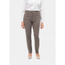 Pantalon en flanelle LOUISA COMFORT+ - taupe - Gr. 21 de Goldner Fashion
