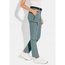 Zipp-Off-Hose aus Active-Stretch-Material - salbei - Gr. 19 von Goldner Fashion