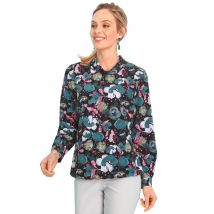 Chemisier imprimé - vert / à motifs - Gr. 54 de Goldner Fashion