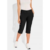 Vapaa-ajan housut active-stretch-materiaalista - musta - Gr. 42 - Goldner Fashion