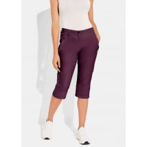 Vapaa-ajan housut active-stretch-materiaalista - bordeaux - Gr. 40 - Goldner Fashion