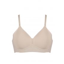 Soft-BH mit gemoldeten Cups - beige - Gr. 100 B von Goldner Fashion
