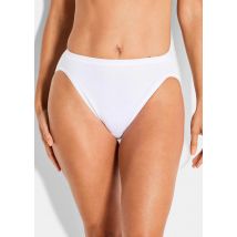 Jazzpant im 3er-Pack aus Baumwolle - weiß - Gr. 42 von Goldner Fashion