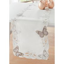 Chemin de table - blanc - Gr. 01 de Goldner Fashion