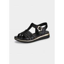 Sandales avec talon compensé - noir - Gr. 37 de Goldner Fashion