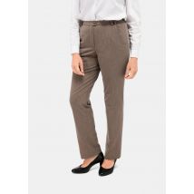Pantalon thermo en Professlan - taupe - Gr. 50 de Goldner Fashion