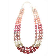 Collier de perles - rouge - Gr. Taille standard de Goldner Fashion