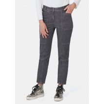 Jean 7/8 effet délavé - anthracite - Gr. 255 de Goldner Fashion