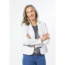 Blazer - weiß - Gr. 40 de Goldner Fashion