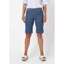 Jeans-Bermuda aus leichtem Denim - blau - Gr. 38 von Goldner Fashion
