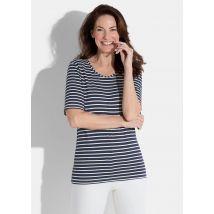 Shirt - marine / blanc / rayé - Gr. 26 de Goldner Fashion