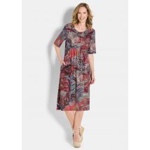 Robe en jersey - multicolore / à motifs - Gr. 22 de Goldner Fashion