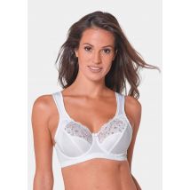 Soutien-gorge solide et moderne - blanc - Gr. 120 B de Goldner Fashion