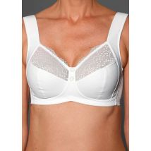 Soutien-gorge sans armatures avec bretelles confortables - blanc - Gr. 125 C de Goldner Fashion