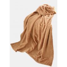 Couverture en laine polaire - camel - Gr. Taille standard de Goldner Fashion