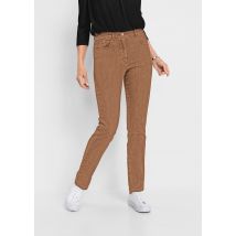 Jean avec pierres scintillantes - camel - Gr. 285 de Goldner Fashion