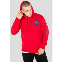Space Shuttle Hoody for Men - Size 3 XL - speed red - Alpha Industries