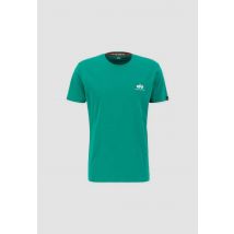 Basic T Small Logo T-Shirt für Männer - Größe 4XL - - Alpha Industries