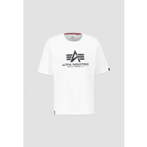 Basic OS Heavy T T-Shirt miehille - Koko S - Valkoinen - Alpha Industries