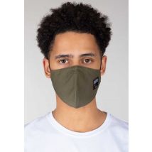 Label Face Mask Textile Masks - olive - Alpha Industries