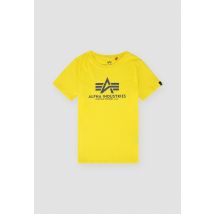 Basic T /Teens T-Shirt für Kinder - Größe 12 - Gelb - Alpha Industries