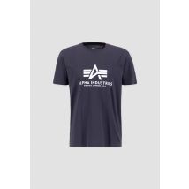 Basic T-Shirt für Männer - Größe 2XS - Grau - Alpha Industries